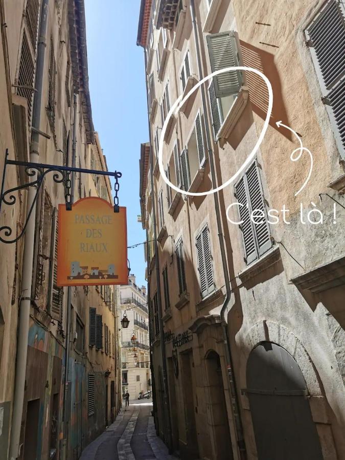 T1 Proche Rue Des Arts, Du Port Et De L'Opera Appartement Toulon Buitenkant foto